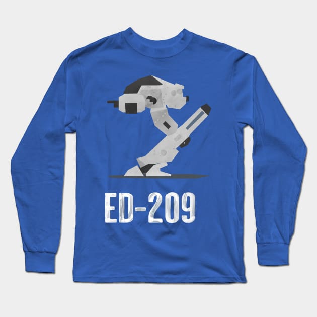 ED 209 Long Sleeve T-Shirt by Art Designs